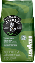 Mistura de grãos de café moídos La Reserva de ¡Tierra! Brasile